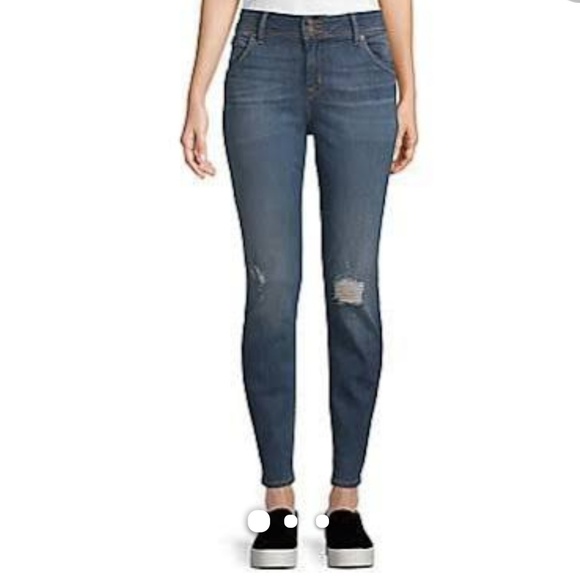 Hudson Jeans Denim - Hudson Distressed Collin Skinny Jeans